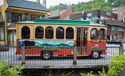 Gatlinburg trolley